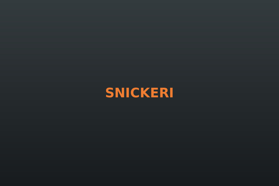 Snickeriarbeten